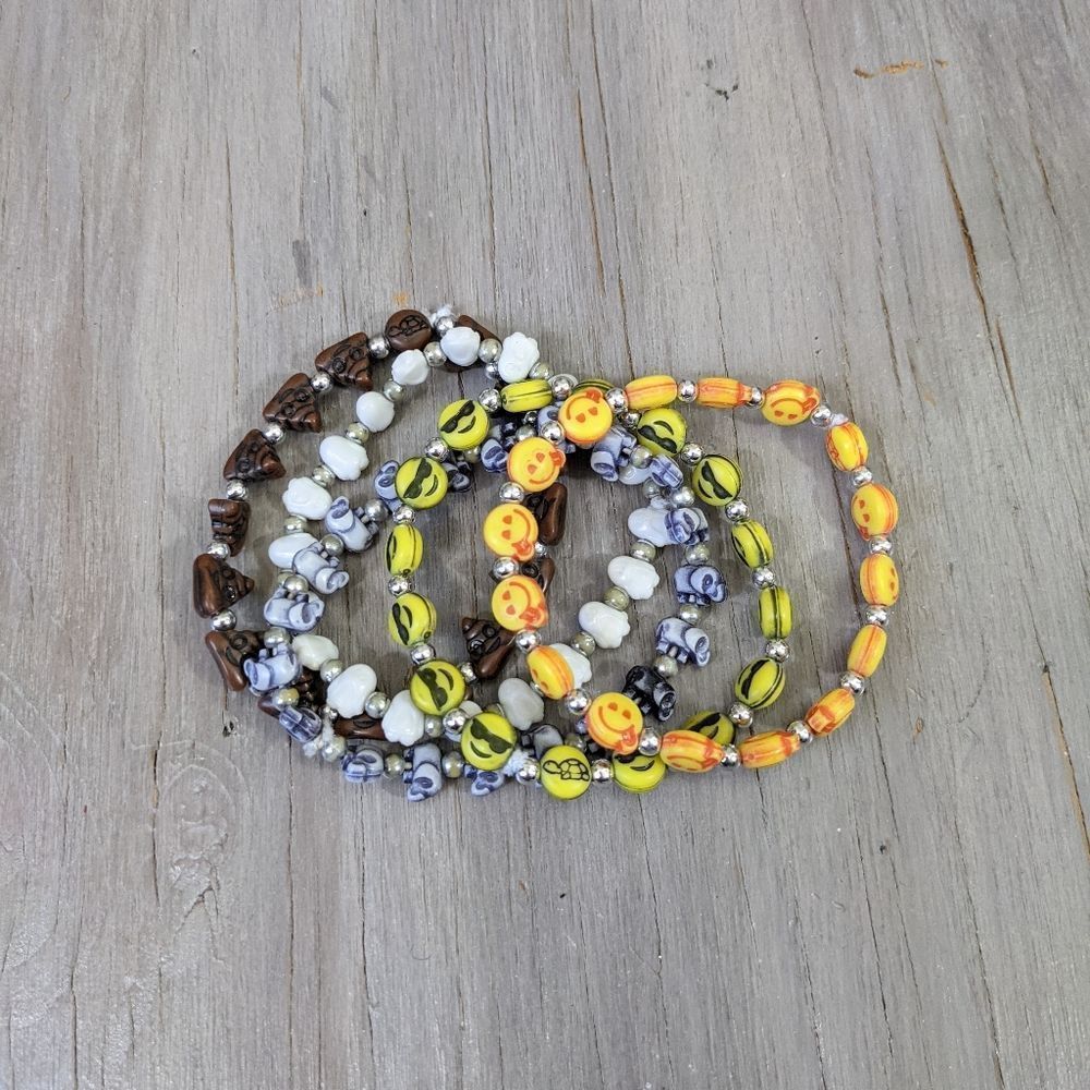 Set of rave bracelets